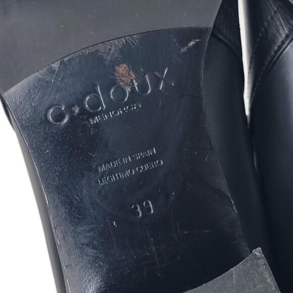 Spice London C. Doux Leather Ankle Boots Tri Color Slip On Made in Spain - Picture 2 of 12